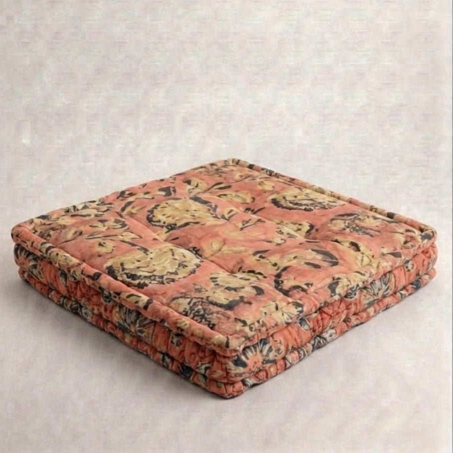 Fifi - Mauve and Beige Floral Print