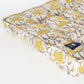 Ludlow - Yellow, Grey & Taupe Rose Block Print