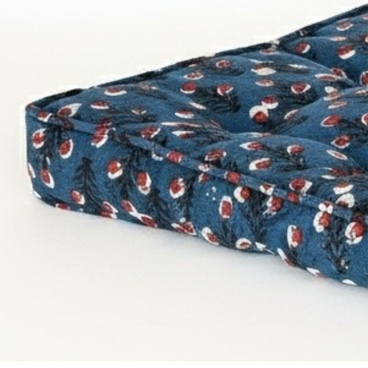 Anita - Blue and Pink Floral Block Print