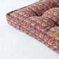 Argos - Red Small Floral Block Print