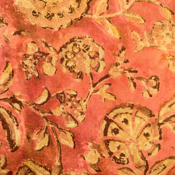 Fifi - Mauve and Beige Floral Print