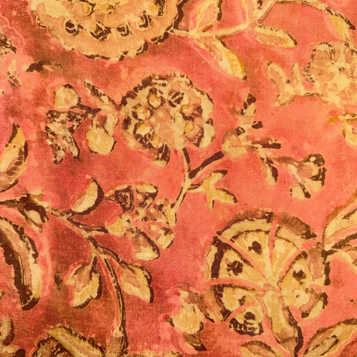 Fifi - Mauve and Beige Floral Print