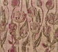 Pink Floral Tulip Block Print Fabric