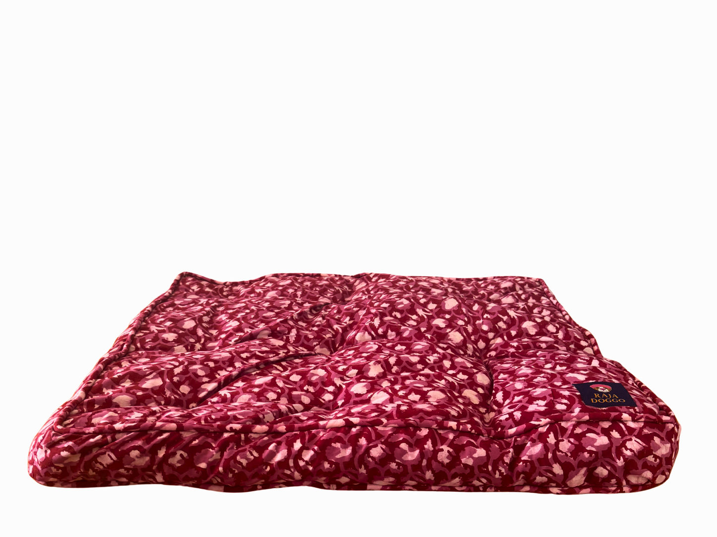 Lavonda - Red & Pink Floral Block Print