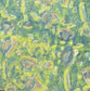 Miss Honey - Green Blurry Block Print