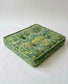 Miss Honey - Green Blurry Block Print