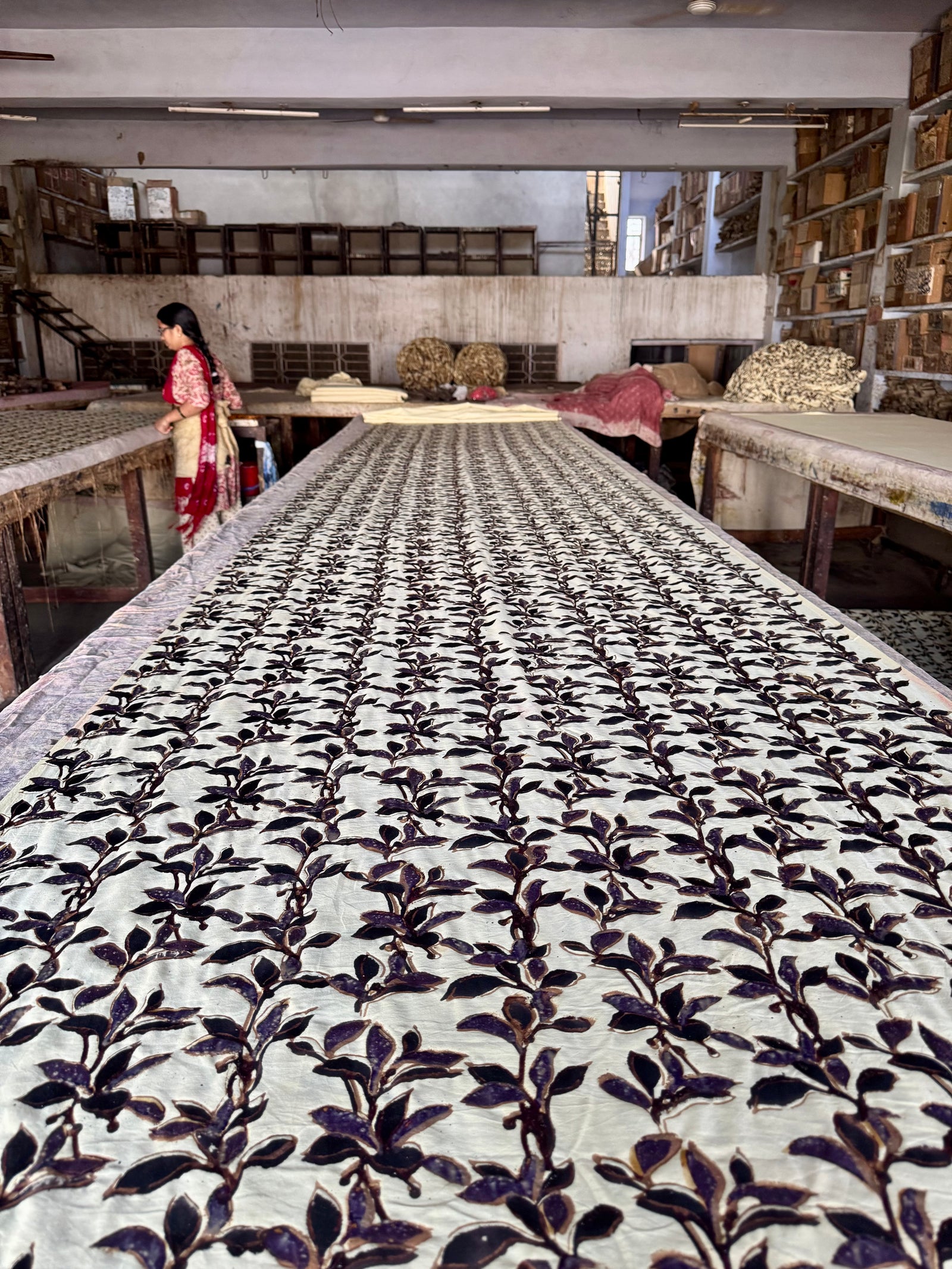 Heritage Craft Hand Block PRinted Fabric India Tradition