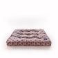 Pink floral Organic sustainable luxury dog bed