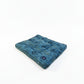 Blue floral hand blockprint heritage dog bed, luxury pet goods