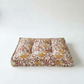 Yellow and Pink Floral Pet Bed